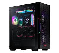 ADATA XPG STARKER AIR Mid-Tower ATX PC Case with Front Mesh Panel and ARGB Light Effect Black (STARKERAIR-BKCWW)