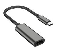 Adattatore USB C to HDMI 60HZ, Type C HDMI Convertitore 4K Thunderbolt 3/4, Compatibile con Laptop MacBookPro/Air, iPhone 15 16 Pro/Max, Samsung GalaxyS8-S23, Surface,Ipad Pro