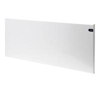 ADAX Neo Electric Panel Heater/Convector Radiator With Thermostat, Timer And Temperature Display. Wall Mounted, Modern/Designer, White, 1000W