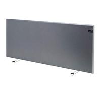 Adax Neo Portable Electric Panel Heater/Convector Radiator, Modern, Lava Grey (2000W)