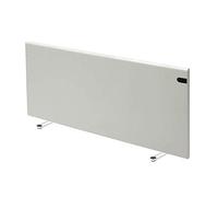 Adax Neo White Modern 1400W Electric Panel Heater with Timer. Wall Mounted or Portable. Heats Up To 17.5m2 Room Space. ErP/LOT 20 Compliant. Flat Panel Convector Radiator