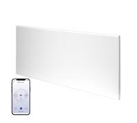 Adax Neo Smart Wifi Electric Panel Heater/Convector Radiator With Timer. Smartphone Control, Splash Proof, Economic, Modern, Designer, 2000w Compact (420 x 955 mm), White