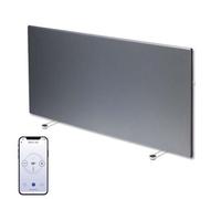 Adax Neo Wifi Portable Electric Heater, 1000W, Lava Grey