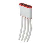 Adax St3D Electric Footwear / Shoe Dryer, Wall Mounted, 220W, White / Red