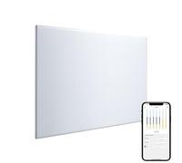 Adax VP12 Bluetooth Electric Panel Heater/Convector Radiator With Timer, Thermostat, Splash Proof, Wall Mounted (500W)