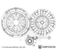 ADBP300248 CLUTCH KIT BLUE PRINT