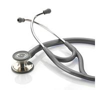 ADC 601MG Ad scope 601 Convertible Cardiology Stethoscope with Tuneable AFD Technology, Paediatric Diaphragm, 28" Length, Metallic Grey