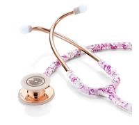 ADC Adscope 608, Stethoscope, Hibiscus & Rose Gold, Limited Edition