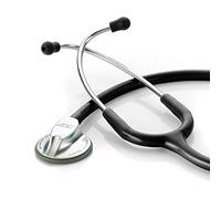 ADC Adscope 612 - Lightweight Platinum Clinician Stethoscope - Black