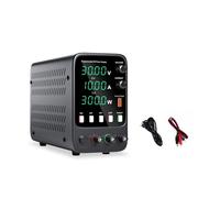 ADC Power Supply Variable, 30V 10A 60V 5A Lab Bench Power Source Stabilized Power Supply Voltage Regulator Switch Precise Display(APS3010H 30V10A)