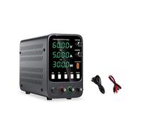 ADC Power Supply Variable, 30V 10A 60V 5A Lab Bench Power Source Stabilized Power Supply Voltage Regulator Switch Precise Display(APS605H 60V5A)