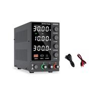 ADC Power Supply Variable, 30V 10A 60V 5A Lab Bench Power Source Stabilized Power Supply Voltage Regulator Switch Precise Display(DPS3010U 30V10A)