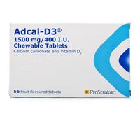 Adcal D3 56 Chewable Tablets