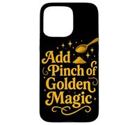 Add a Pinch of Golden Spice, Turmeric-Inspired Wellness Art Case for iPhone 15 Pro Max