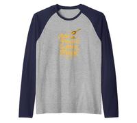 Add a Pinch of Golden Spice, Turmeric-Inspired Wellness Art Raglan Baseball Tee