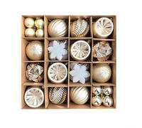 Add a Touch of Joy with 40PCS Colorful Christmas Ball Ornaments for Trees at For Weddings and Events ()