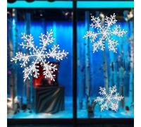 Add a Touch of Winter to Your Decor with 30pcs Artificial Snowflakes For Homes and Offices (11cm)