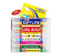 ADD Gel LITTLE ARTIST Twin Tip Brush Pens, MULTICOLOUR, Pack of 12