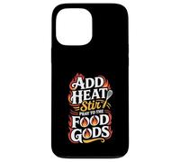 Add Heat Stir Pray To The Food Gods Molecular Gastronomy Case for iPhone 13 Pro Max