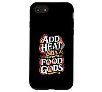 Add Heat Stir Pray To The Food Gods Molecular Gastronomy Case for iPhone SE (2020) / 7/8