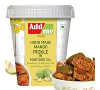 Add me Aam ka achar Home Made 500 gm Hand Made kacchi Kairi Mango Pickle in Mustard Oil jar