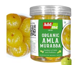 Add me Amla Murabba 400G bina ras Dry awla muraba Super Quality Pet Jar