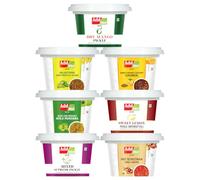 Add Me Combo Trial Pack of 7 Dry Mango Pickle | Sweet Mango Chutney | Rajasthani Hari Mirch ka achar | Amla Murabba | Sweet & Sour Lime Pickle | Mixed Pickle 50gm Each Nett Qty.: 350gm