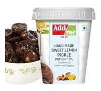Add me Hand Made Sweet Lemon Pickle 600 g Without Oil Homemade Taste Purana nimbu ka achar 600gm