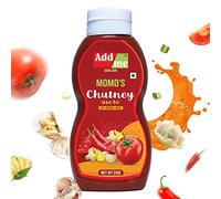 Add me home made Momo's Chutney 210Gm, Spicy Red schezwan Chilli Garlic Tomato Sauce chatni 210 G
