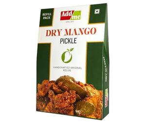 Add Me Rajasthani Masala Dry Mango Pickle 1 kg Vacuum Pack 1000 g Aam KA Achar Bag Refill Pack