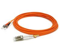 Add-On Computer Peripherals (ACP) ADD-ST-LC-50M6MMF 50m OM1 Orange Fiber Optic Cable - Fiber Optic Cables (50 m, OM1, LC, ST, Male Connector/Male Connector, Orange)