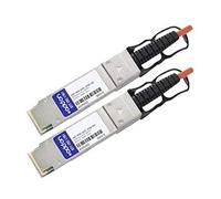 Add-On Computer Peripherals (ACP) JNP-40G-AOC-25M-AO Fiber Optic Cable QSFP+ Orange - Fiber Optic Cables (25 m, QSFP+, QSFP+, Male Connector/Male Connector, Orange)