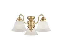Add-on light kit for Design & Combine ceiling fans in various colours Brass