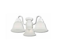 Add-on light kit for Design & Combine ceiling fans in various colours White
