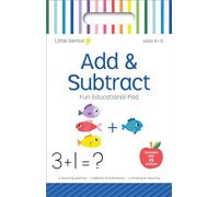 Add & Subtract: Fun Educational Activity Pad with Carry Handle (Little Genius)