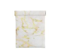 Add Your Text Gold Marble Blank Modern Elegant, Squeeze Top Wallet Women Storage Bag Small Coin Purse Change Pouch