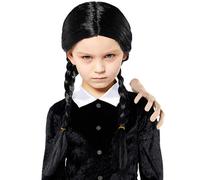 Addams Family Girls Wednesday Wig Fancy dress