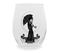 Addams Family Wednesday "Little Storm Cloud" Stemless Wine Glass | 20 Ounces