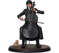 ADDAMS FAMILY - Wednesday With Cello And Thing Pvc Figure SDTOYS