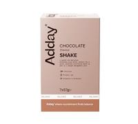 Adday - High Protein Total Diet Meal Replacement Shake Chocolate - Low Calorie Milkshake Style Drink - Gluten Free, Halal Suitable, Kosher Suitable and Vegetarian - With Vitamin D, Fibre, Iron and +