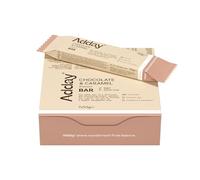Adday - Low Calorie, High Protein Total Diet Meal Replacement Bar - Chocolate and Caramel - Gluten Free, Vegan Friendly and Halal - 100% Nutritionally Complete with Fibre, Vitamin D, Iron and More