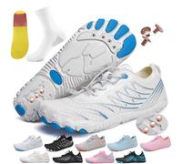 AddBili Grounding Shoes with Copper for Earthjing Ground Effectively While remaining Soft and Comfortable Fully Experience The Benefits of grounding, White, 8.5 Women/7 Men