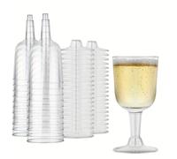 Addein 20 Champagne Coupe Glasses, 150ml Reusable Cocktail, Sturdy & Reusable - Manhattan, Margarita, Cosmopolitan, Desserts - Weddings, Birthdays, Christmas, Garden Parties.