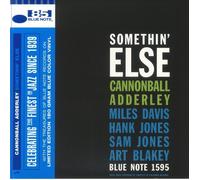 ADDERLEY, Cannonball - Somethin' Else (reissue) - LIMITED 180 GRAM BLUE VINYL LP