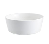 Addggo Elevated/Raised White Dog Bowl Ceramic for Small Medium Sized Breed,Food Water Bowl with Stand,6 in 3.6 Cups Non Slip Heavy Dog Dish Wide Mouth