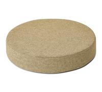AddGrace 2.5" Thick Non Slip Round Chair Pad 1 Pack, 41cm, Beige