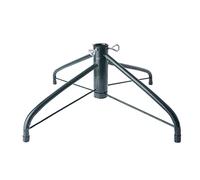 AddGrace Folding Christmas Tree Stand Metal Tree Stand Fits 1.25 Inch Pole for Home Decoration (19.6") Green