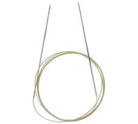 Addi 150cm 1.75mm Circular Knitting Needle, Silver