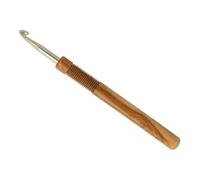 Olive Wood Crochet Hook by addi | Size: 6mm/15cm