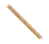 Addi Bamboo Knitting Needles 6" Double Pointed Wood 15cm